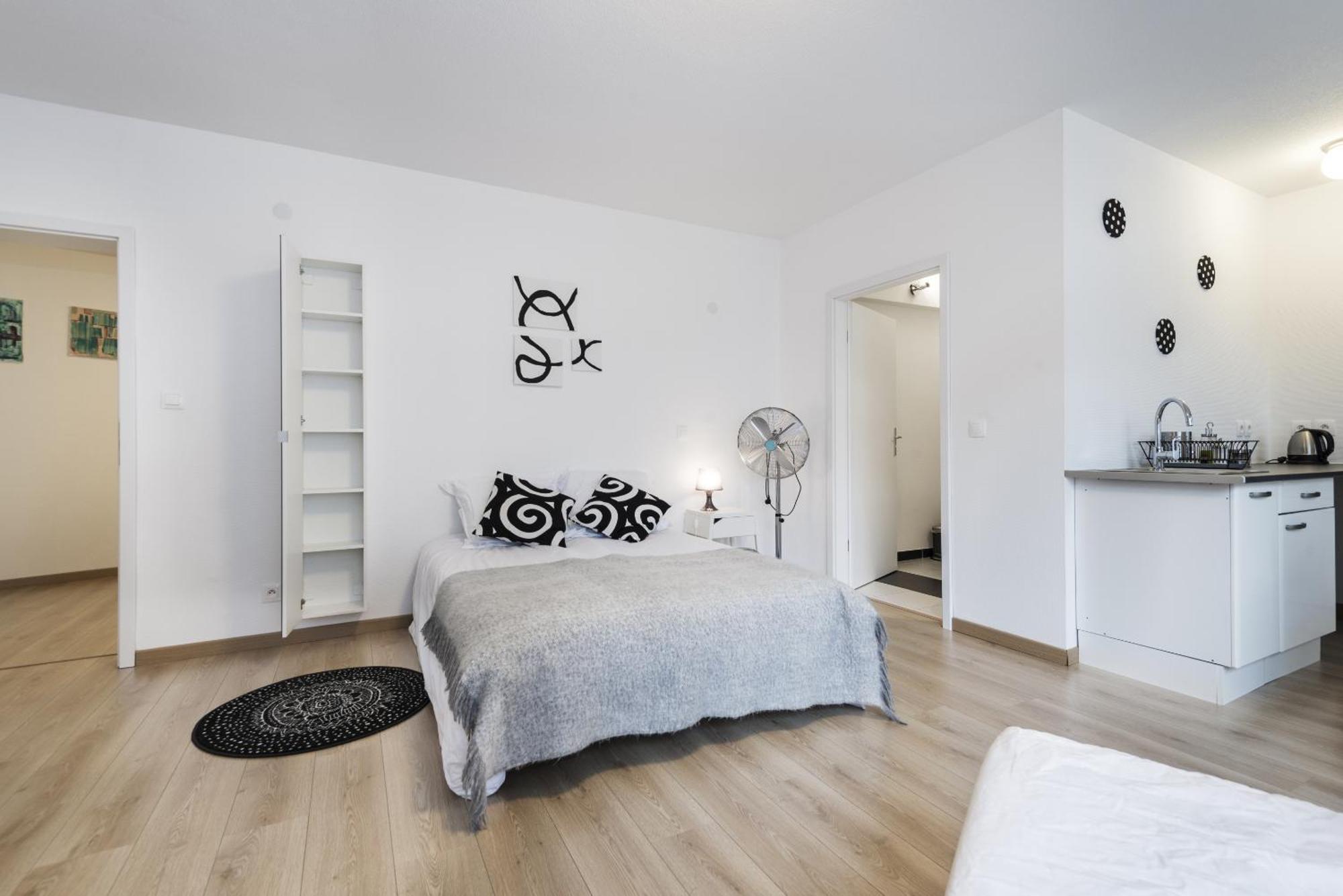 Le Gabriel Apartamento Estrasburgo Quarto foto