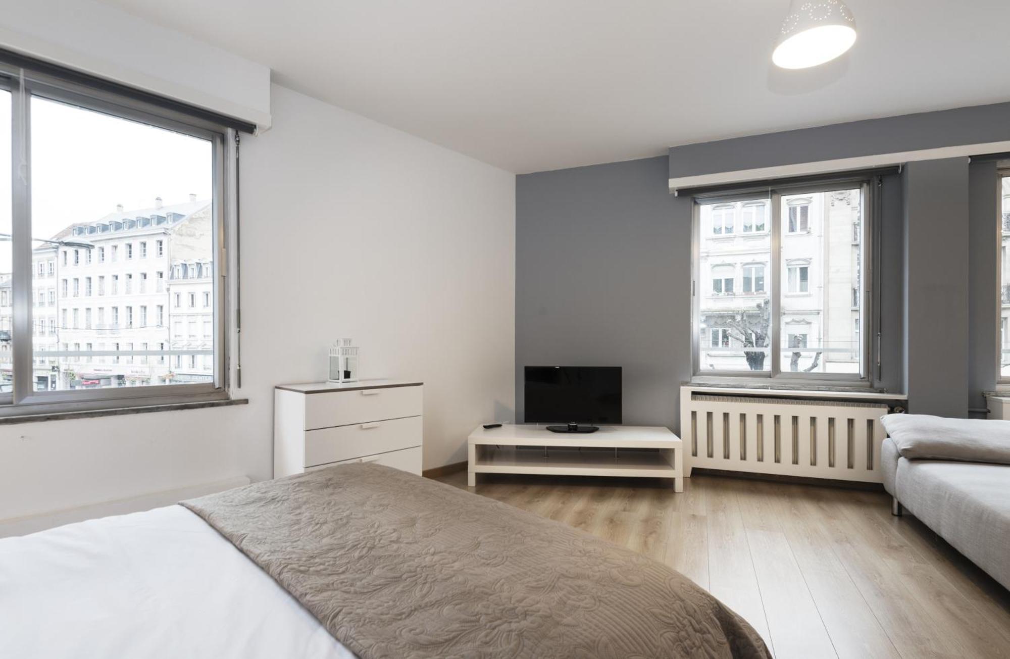 Le Gabriel Apartamento Estrasburgo Quarto foto